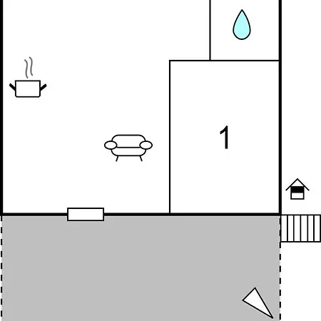 1 Bedroom Awesome In Prázdninový dům Vela Luka